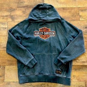 Men’s Harley Davidson Embroidered Hoodie